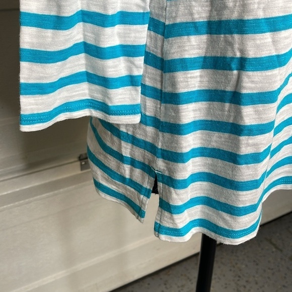 Chicos Size 1 Striped Top Small - Picture 4 of 5